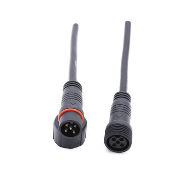 Multipin power waterproof cable connector Aangepast 300V-Voltage