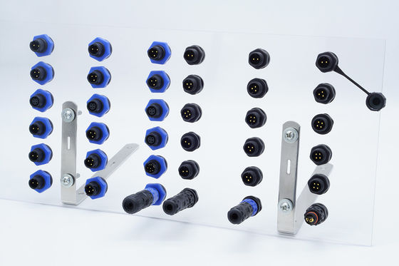 Zelfvergrendelende waterdichte stekkerconnector M20 PA66 Buiten LED-stekkerconnector
