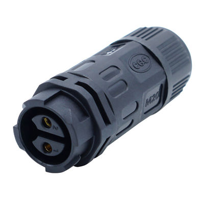 IP67-classificatie Elektronische waterdichte aansluiting PA66 Plug voor LED-lampen / voertuigen