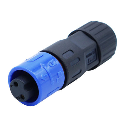 Buitengelijk LED-licht M12 Nylon Mannelijk Vrouwelijk Plug Waterdicht IP67 connectoren