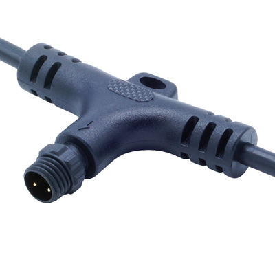 IP68 waterdicht T-type aansluiting 250V 10A Nylon/PVC stekker