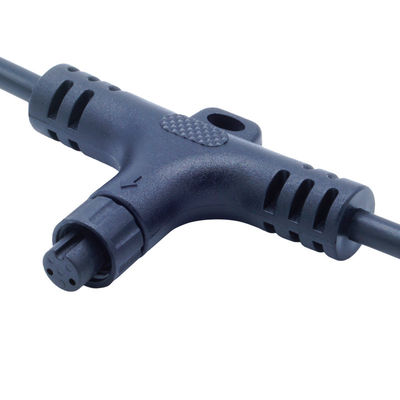 IP68 waterdicht T-type aansluiting 250V 10A Nylon/PVC stekker