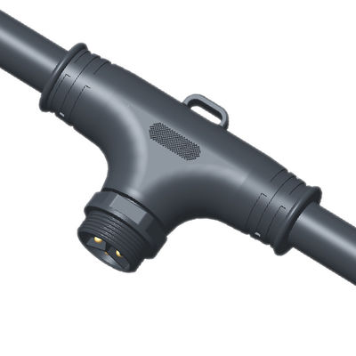IP68 waterdicht T-type aansluiting 250V 10A Nylon/PVC stekker
