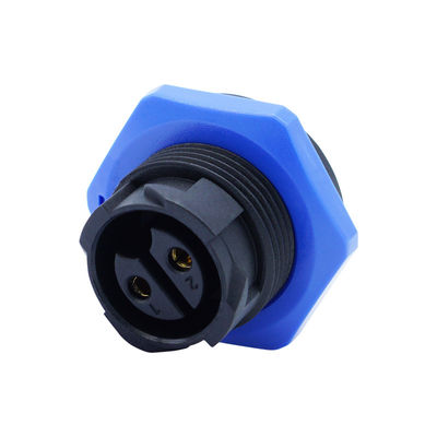 Gratis monsters Mannelijk Vrouwelijk Waterdicht Plug Connector Zelfvergrendelend M20 Type PA66