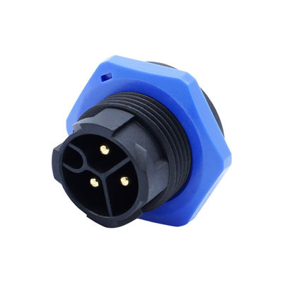 Gratis monsters Mannelijk Vrouwelijk Waterdicht Plug Connector Zelfvergrendelend M20 Type PA66