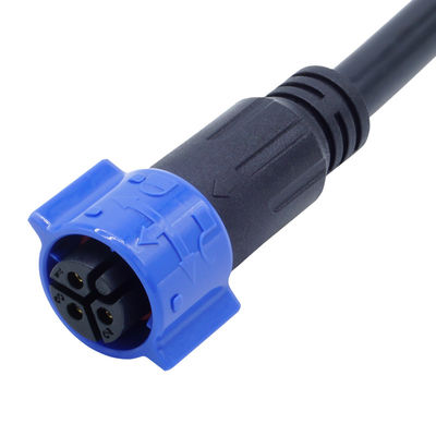 Gratis monsters Mannelijk Vrouwelijk Waterdicht Plug Connector Zelfvergrendelend M20 Type PA66
