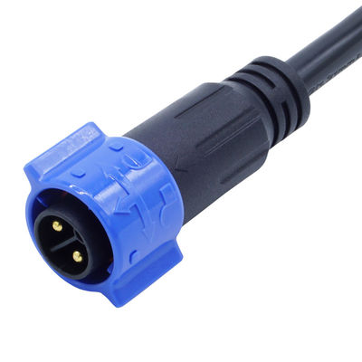 Gratis monsters Mannelijk Vrouwelijk Waterdicht Plug Connector Zelfvergrendelend M20 Type PA66