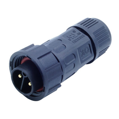Mannelijke achterpaneel montage stopcontact M20 2-4 pin schroef type waterdicht LED IP67 connectoren