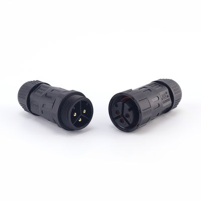 Verzamel schroeftype Tee 3 Ways Waterdichte connectoren, M25 IP68 High Voltage Outdoor LED Waterdichte stroomstok