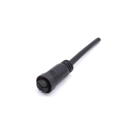China Fabriek PVC Nylon IP68 Waterdichte connectoren M20 3+3 3+2 Core Groene verlichting Waterdichte stekker
