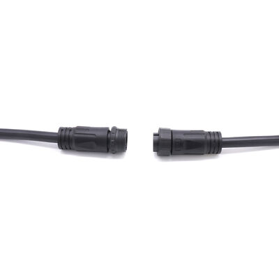 China Fabriek PVC Nylon IP68 Waterdichte connectoren M20 3+3 3+2 Core Groene verlichting Waterdichte stekker