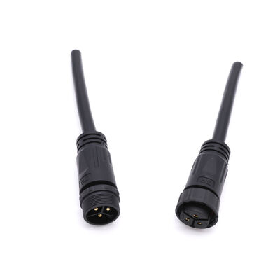 China Fabriek PVC Nylon IP68 Waterdichte connectoren M20 3+3 3+2 Core Groene verlichting Waterdichte stekker