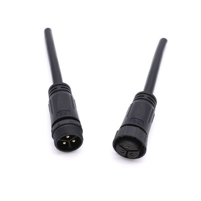 China Fabriek PVC Nylon IP68 Waterdichte connectoren M20 3+3 3+2 Core Groene verlichting Waterdichte stekker