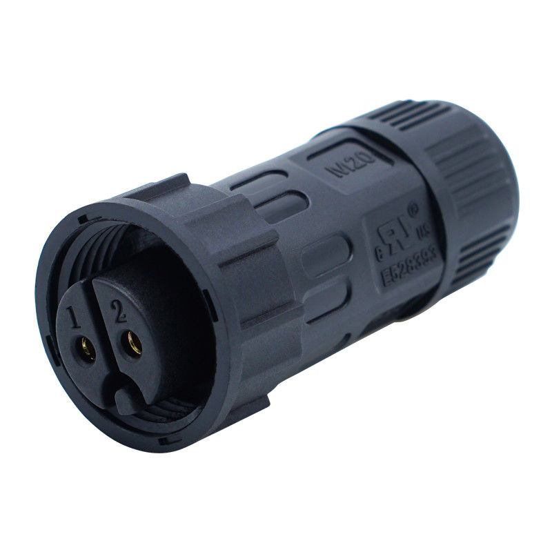 Panel Mount Socket M20 2-4 Pin Screw Type Waterdicht LED IP67 connectoren